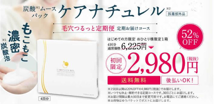 ケアナチュレル 公式サイト 値段